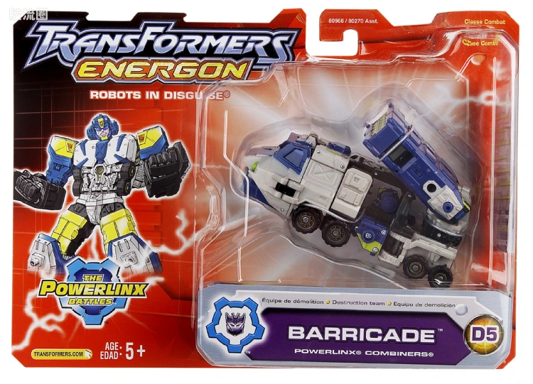 变形金刚Energon 超能量争夺战 战斗级 D5 路障