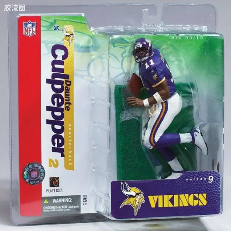 麦克法兰NFL美式足球系列玩具 第9代 DAUNTE CULPEPPER 2