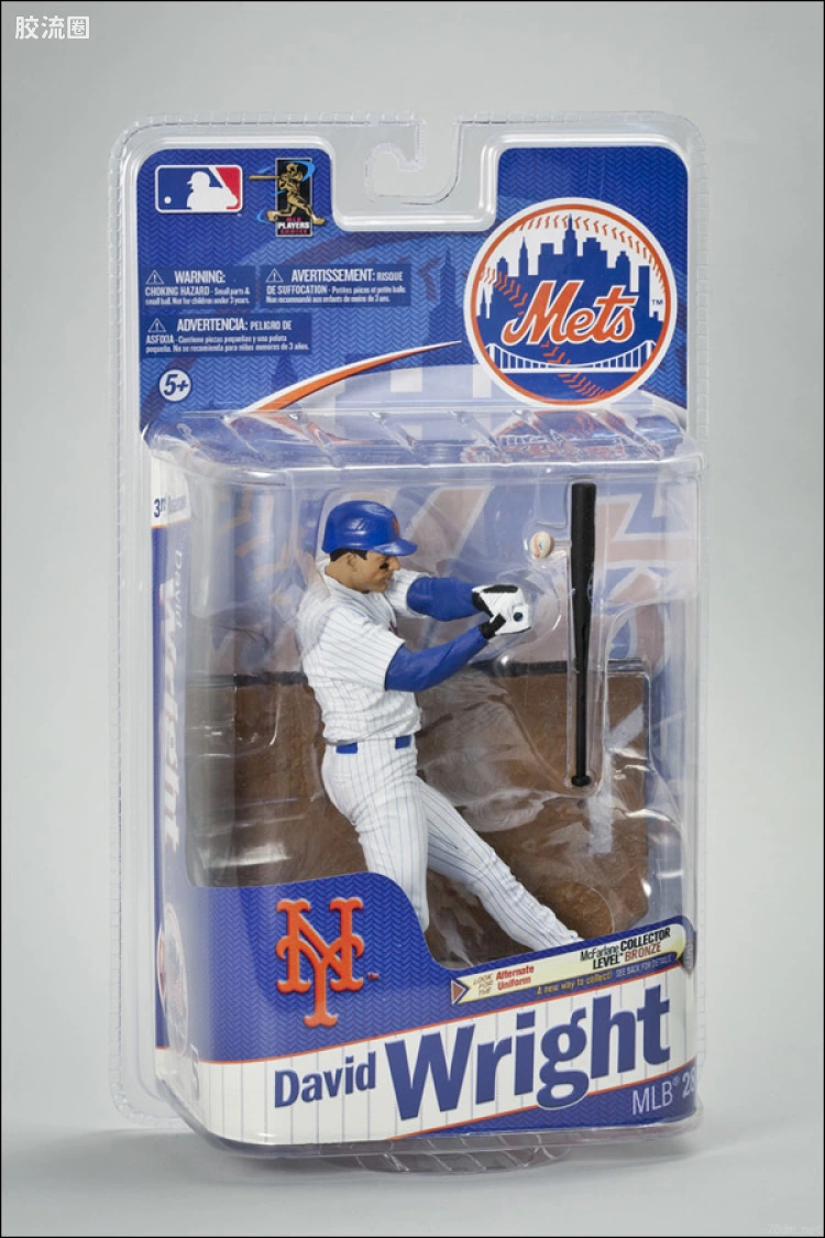 麦克法兰MLB棒球系列玩具 第28代 DAVID WRIGHT 2