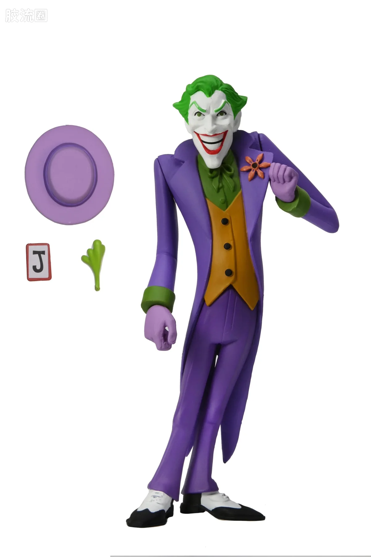 NECA 7寸可动人形系列 Toony Terrors/微小的恐怖系列 DC漫画（经典） 小丑 - 图片