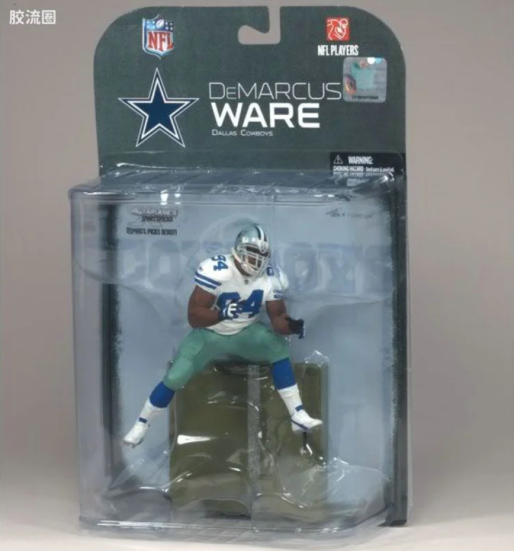 麦克法兰NFL美式足球系列玩具 第18代 DEMARCUS WARE