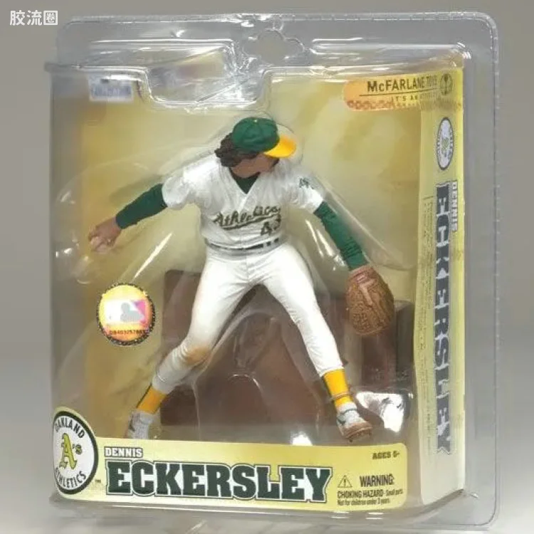 麦克法兰MLB棒球系列玩具 COOPERSTOWN第5代 DENNIS ECKERSLEY