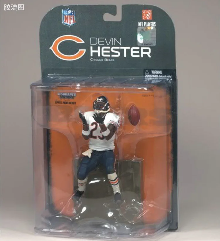 麦克法兰NFL美式足球系列玩具 第18代 DEVIN HESTER