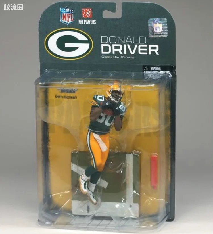 麦克法兰NFL美式足球系列玩具 第19代 DONALD DRIVER