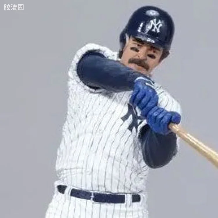 麦克法兰MLB棒球系列玩具 COOPERSTOWN第3代 DON MATTINGLY