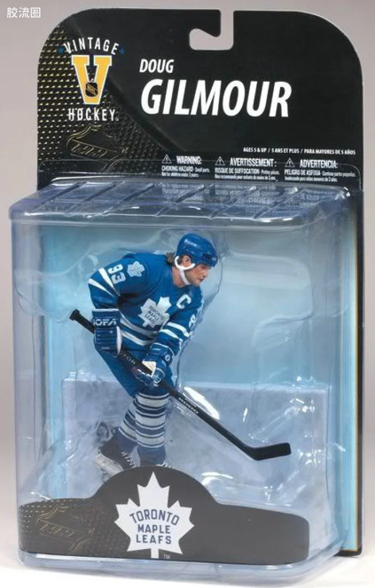 麦克法兰NHL冰球系列玩具 传奇系列第7代 DOUG GILMOUR (TORONTO MAPLE LEAFS)