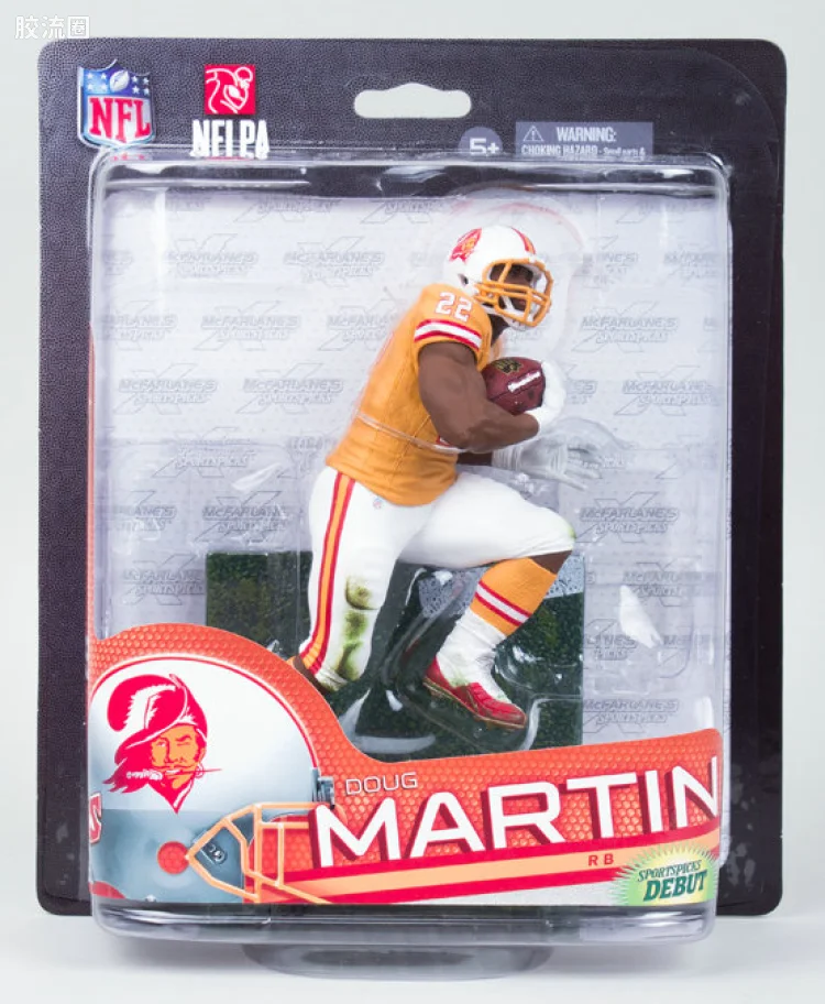 麦克法兰NFL美式足球系列玩具 特别版 DOUG MARTIN EXCLUSIVE