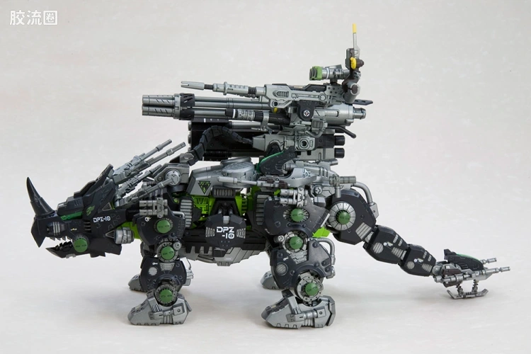 寿屋机兽起源 新包装及标识追加 021 DPZ-10 暗黑三角龙 标识追加Ver. - 图片