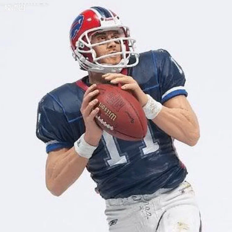 麦克法兰NFL美式足球系列玩具 第6代 DREW BLEDSOE