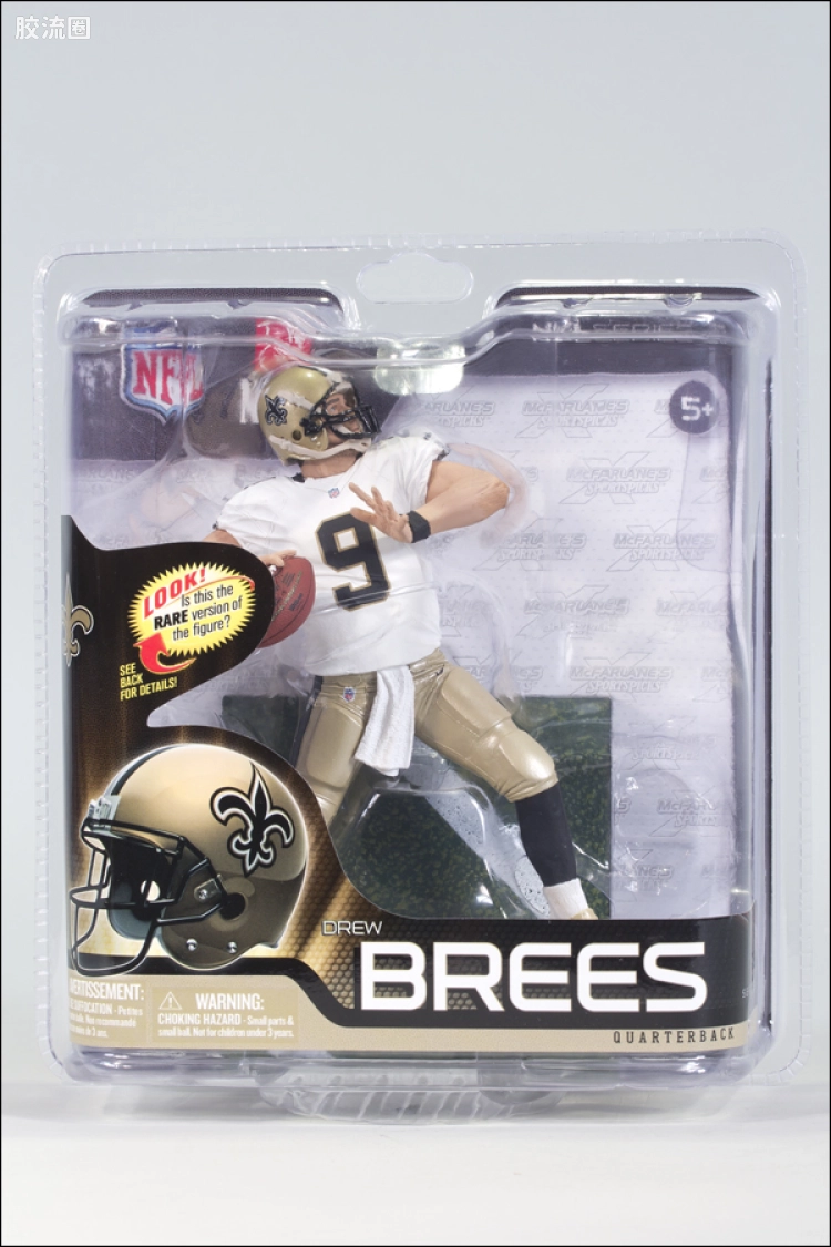 麦克法兰NFL美式足球系列玩具 第31代 DREW BREES
