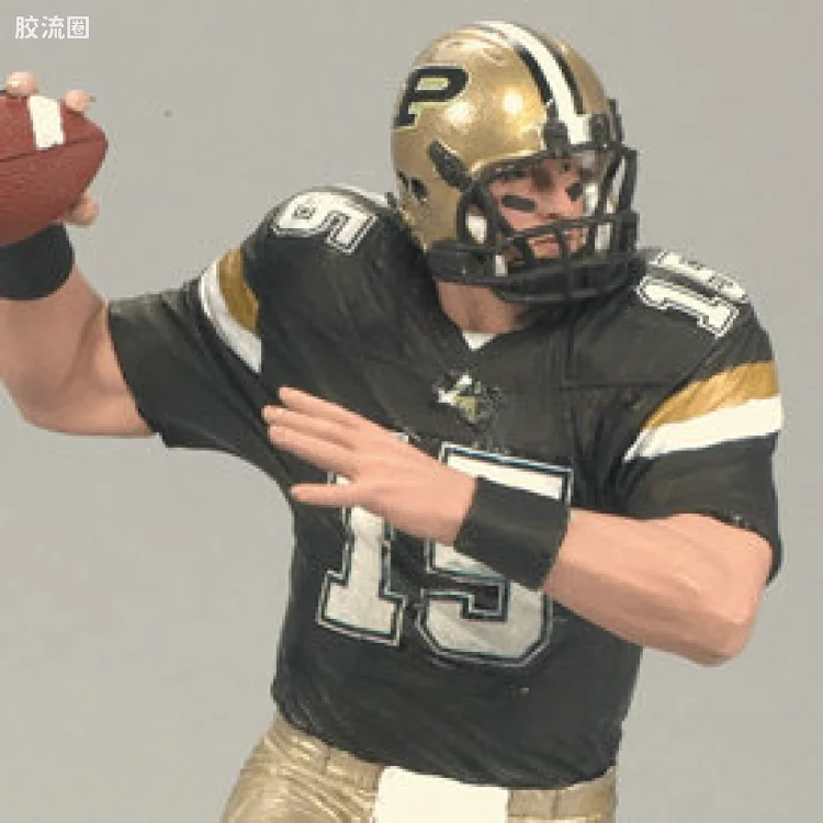 麦克法兰NFL美式足球系列玩具 COLLEGE第2代 DREW BREES