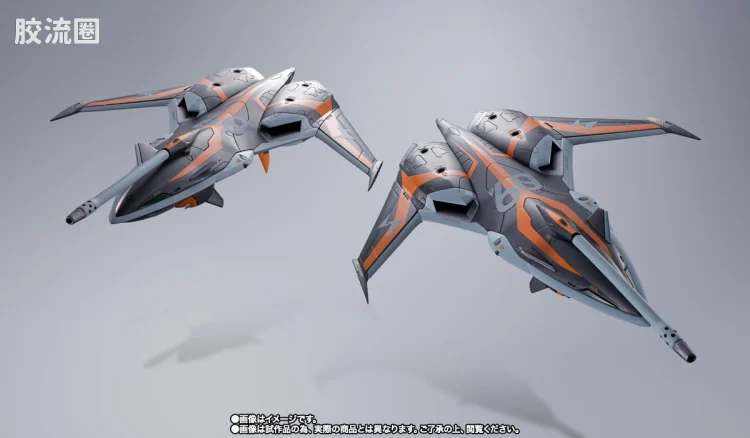 DX超合金系列 限定及特别版 VF-31AX 凯罗斯PLUS(疾风·因梅尔曼机)对应超级鬼魂套装 - 图片
