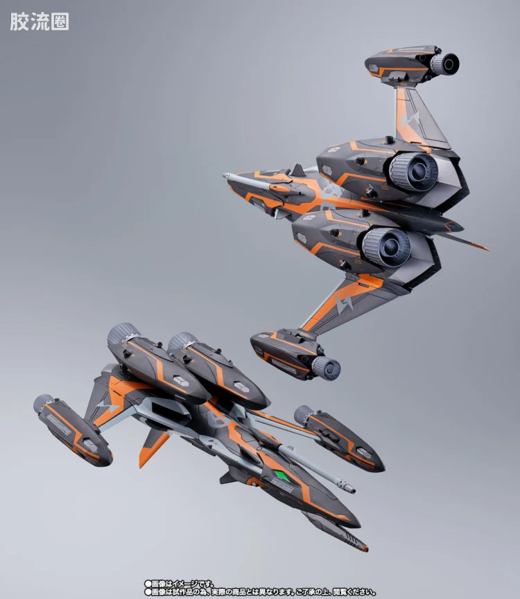 DX超合金系列 限定及特别版 VF-31AX 凯罗斯PLUS(疾风·因梅尔曼机)对应超级鬼魂套装 - 图片