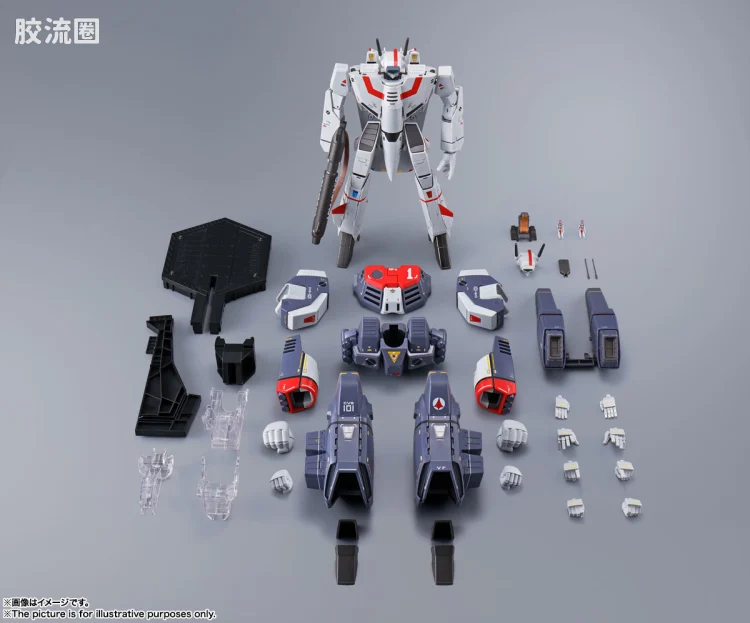 DX超合金系列 普通版 VF-1J 装甲女武神(一条辉机) - 图片