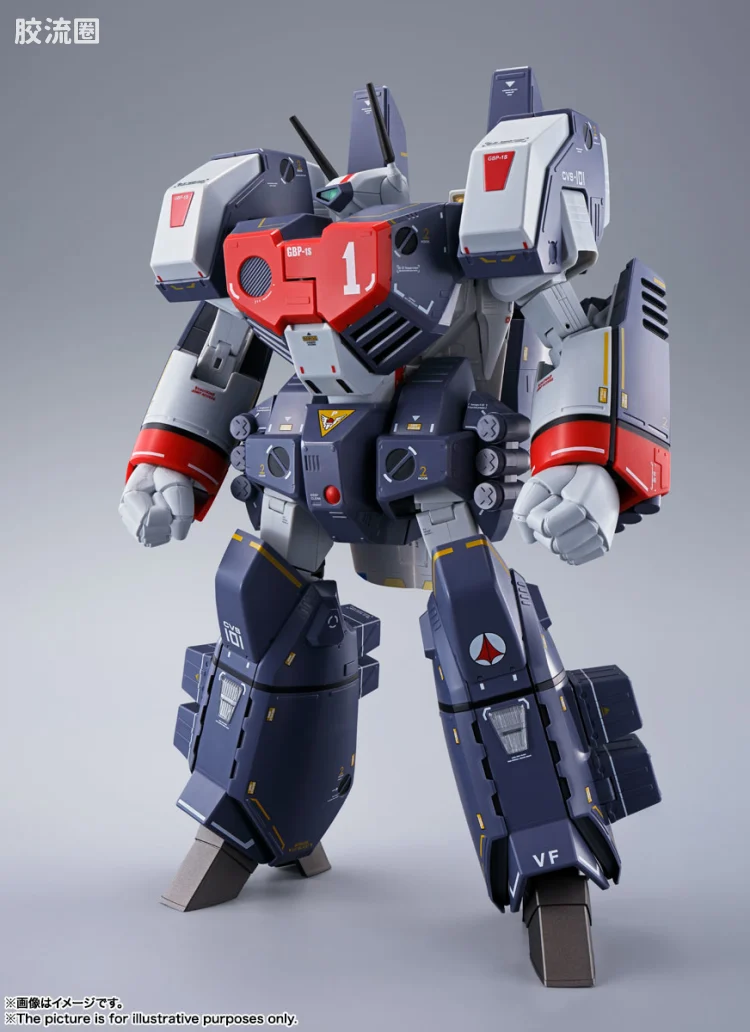 DX超合金系列 普通版 VF-1J 装甲女武神(一条辉机) - 图片
