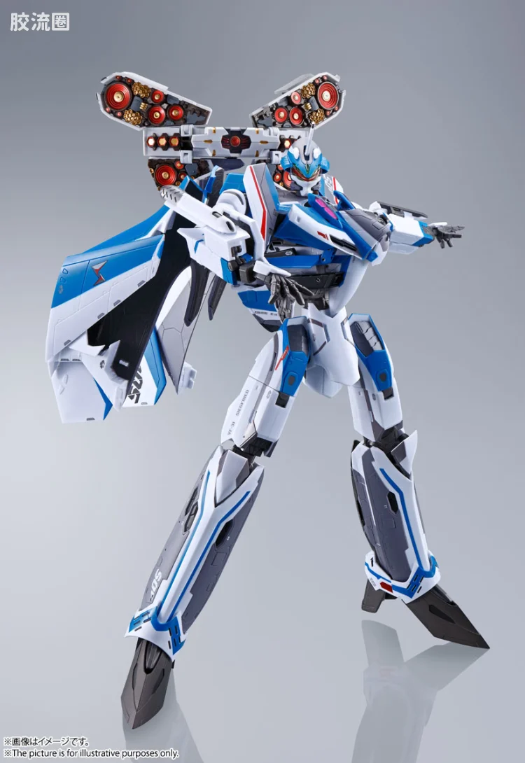 DX超合金系列 普通版 VF-31J 齐格飞(疾风·因梅尔曼机)[Fold投影组件装备] - 图片
