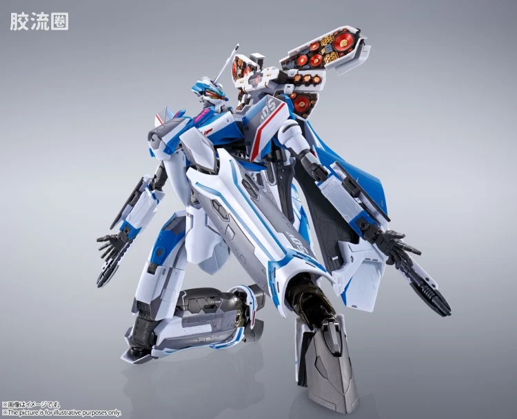 DX超合金系列 普通版 VF-31J 齐格飞(疾风·因梅尔曼机)[Fold投影组件装备] - 图片