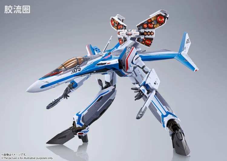 DX超合金系列 普通版 VF-31J 齐格飞(疾风·因梅尔曼机)[Fold投影组件装备] - 图片