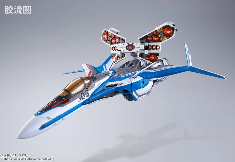 DX超合金系列 普通版 VF-31J 齐格飞(疾风·因梅尔曼机)[Fold投影组件装备] - 图片