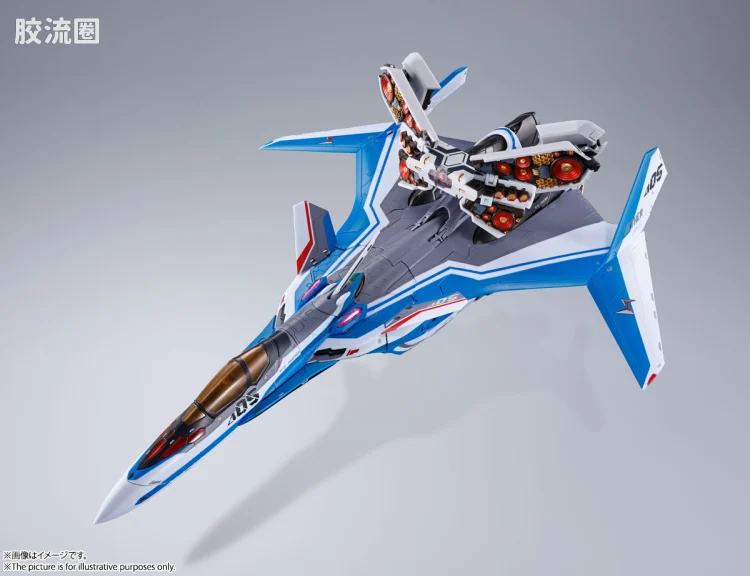 DX超合金系列 普通版 VF-31J 齐格飞(疾风·因梅尔曼机)[Fold投影组件装备] - 图片