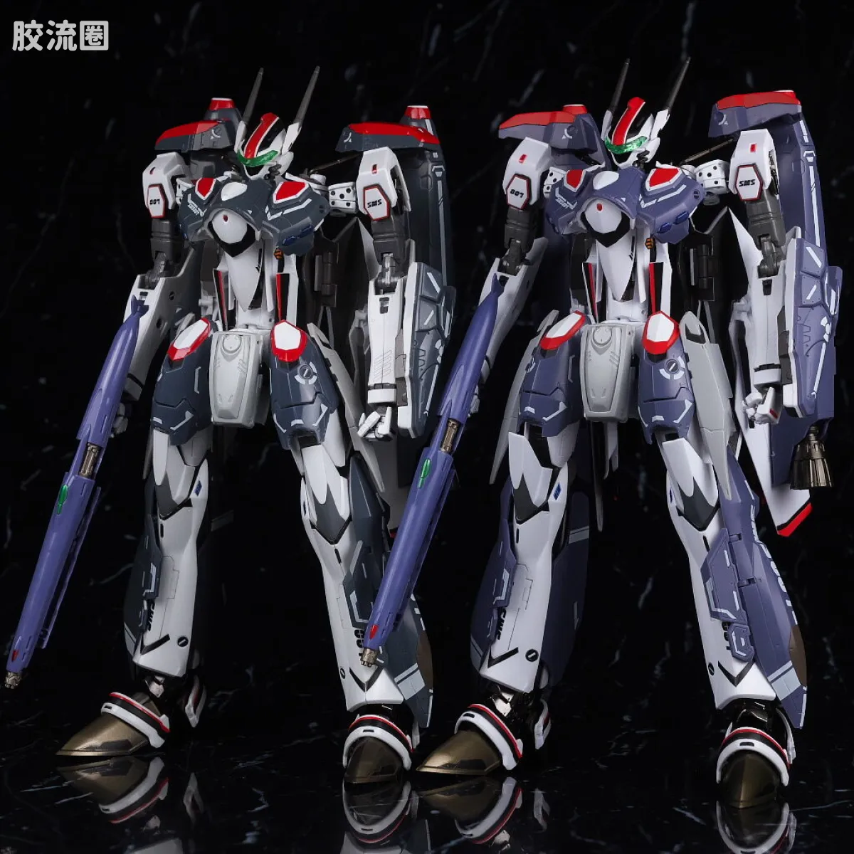 DX超合金系列 限定及特别版 VF-25F 龙卷弥赛亚女武神(早乙女阿尔特机) REVIVAL Ver. - 图片