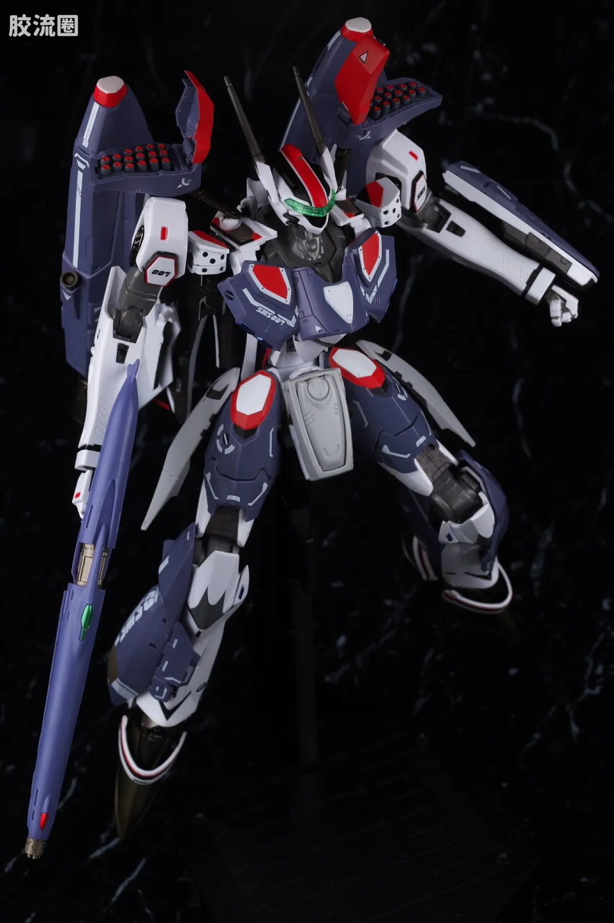 DX超合金系列 限定及特别版 VF-25F 龙卷弥赛亚女武神(早乙女阿尔特机) REVIVAL Ver. - 图片