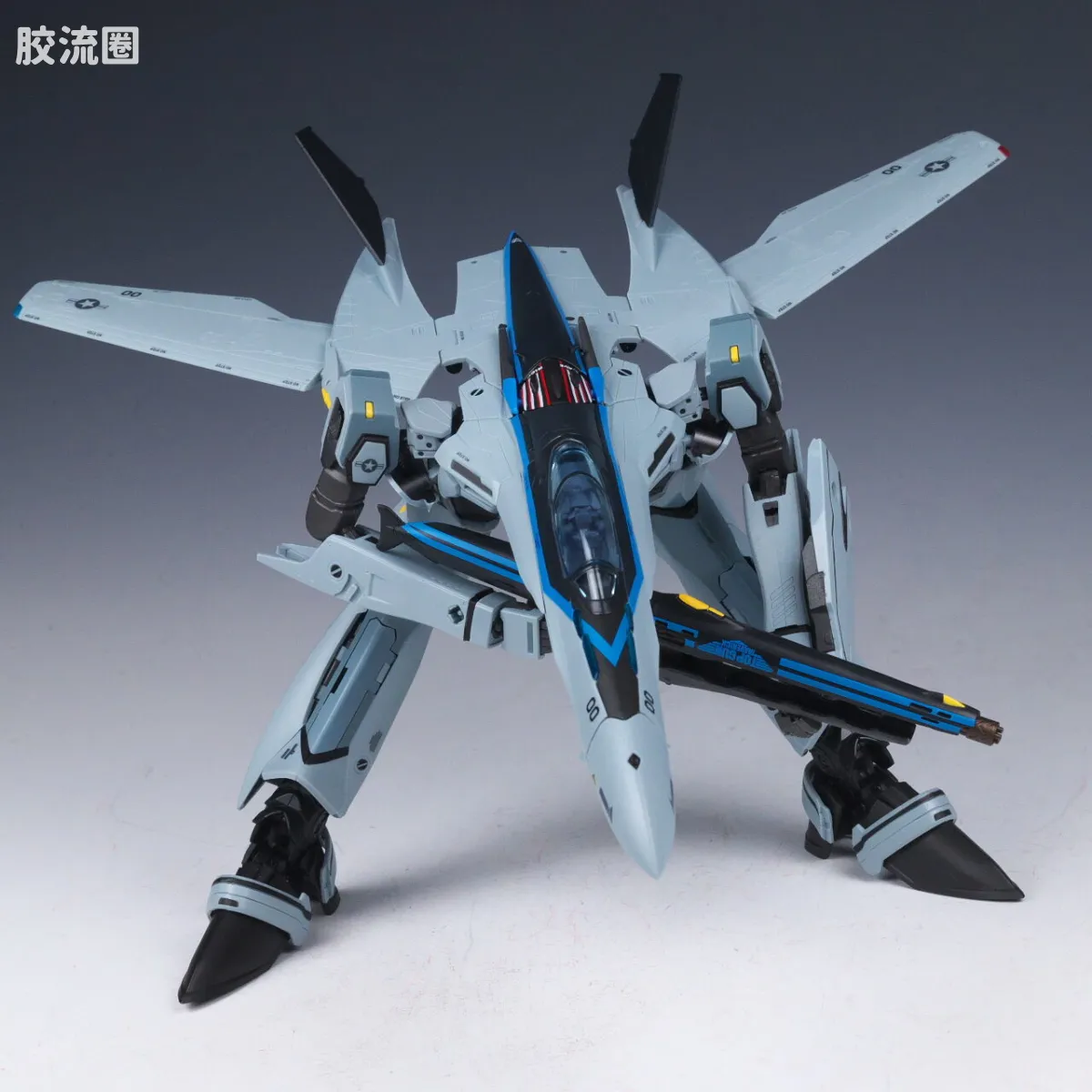 DX超合金系列 普通版 VF-25 弥赛亚女武神 壮志凌云 独行侠 Ver. - 图片