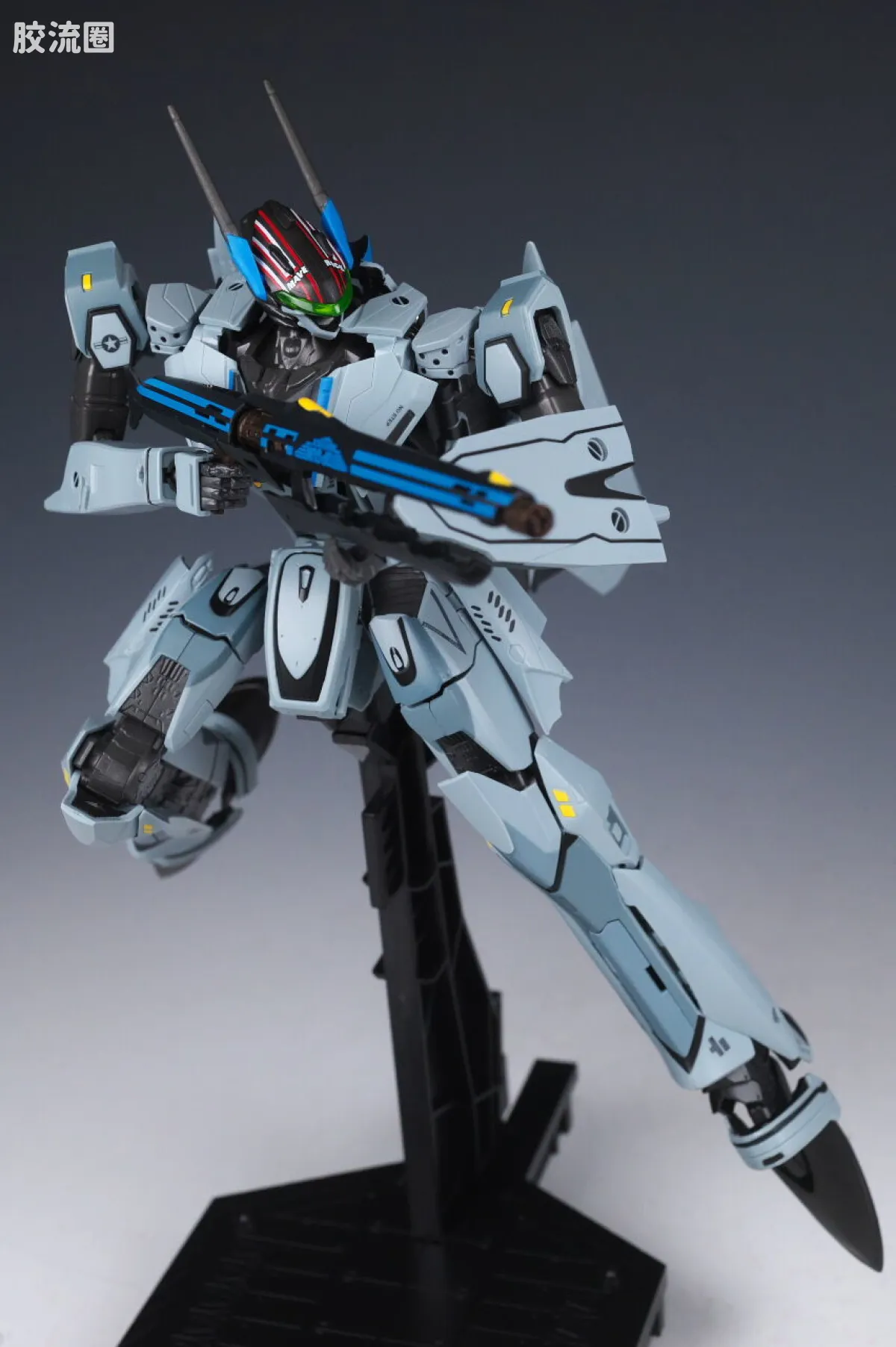 DX超合金系列 普通版 VF-25 弥赛亚女武神 壮志凌云 独行侠 Ver. - 图片