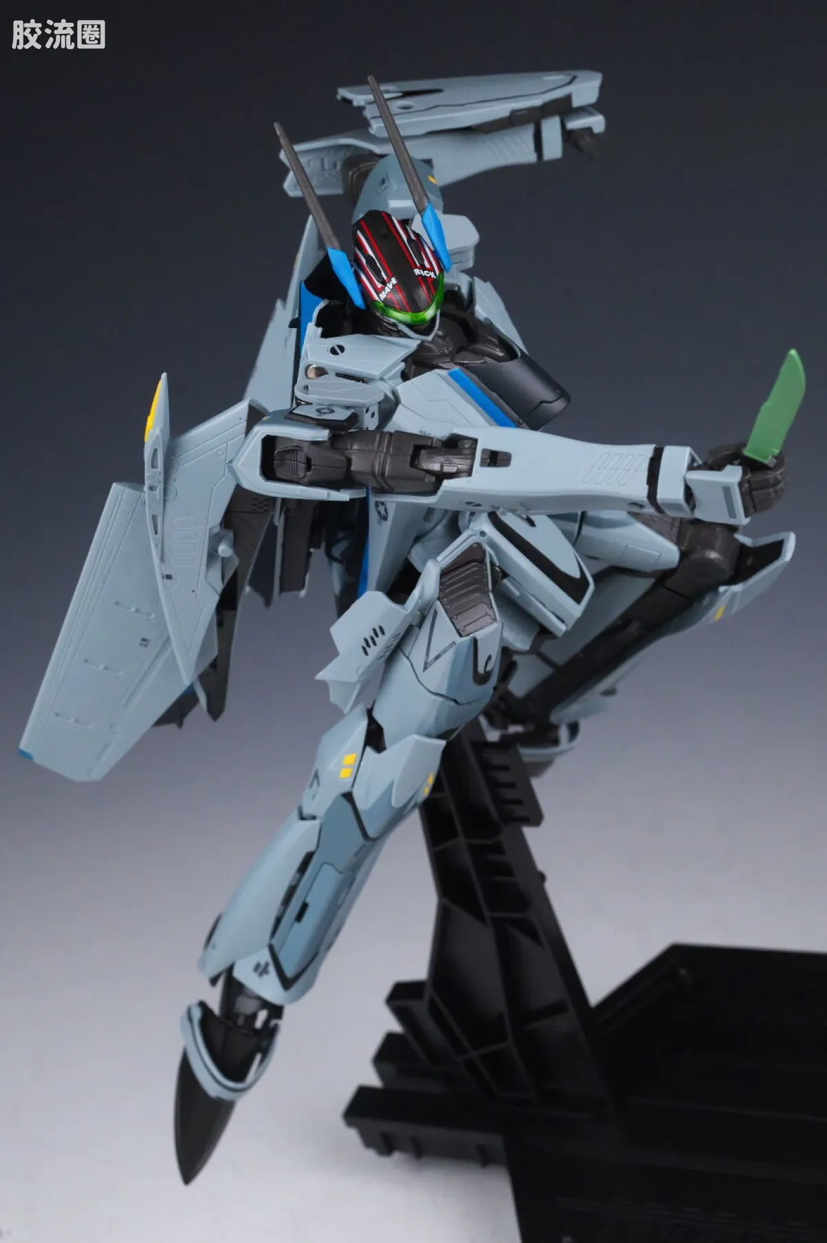 DX超合金系列 普通版 VF-25 弥赛亚女武神 壮志凌云 独行侠 Ver. - 图片