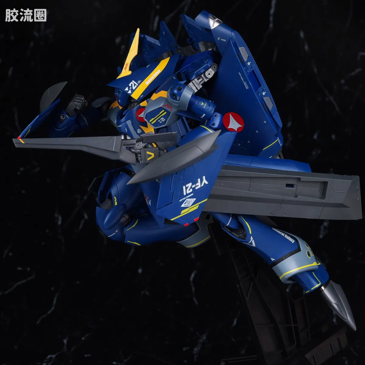 DX超合金系列 普通版 YF-21(加鲁特·加奥·鲍曼机) - 图片