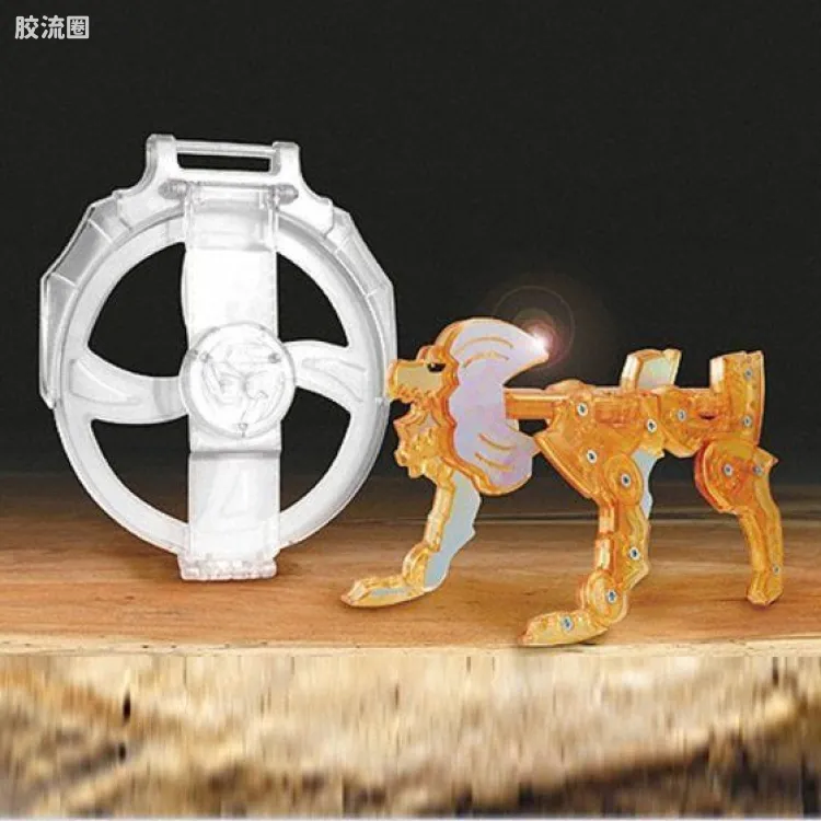 假面骑士DX装备系列 假面骑士响鬼 DX 音式神06 黄赤狮子
