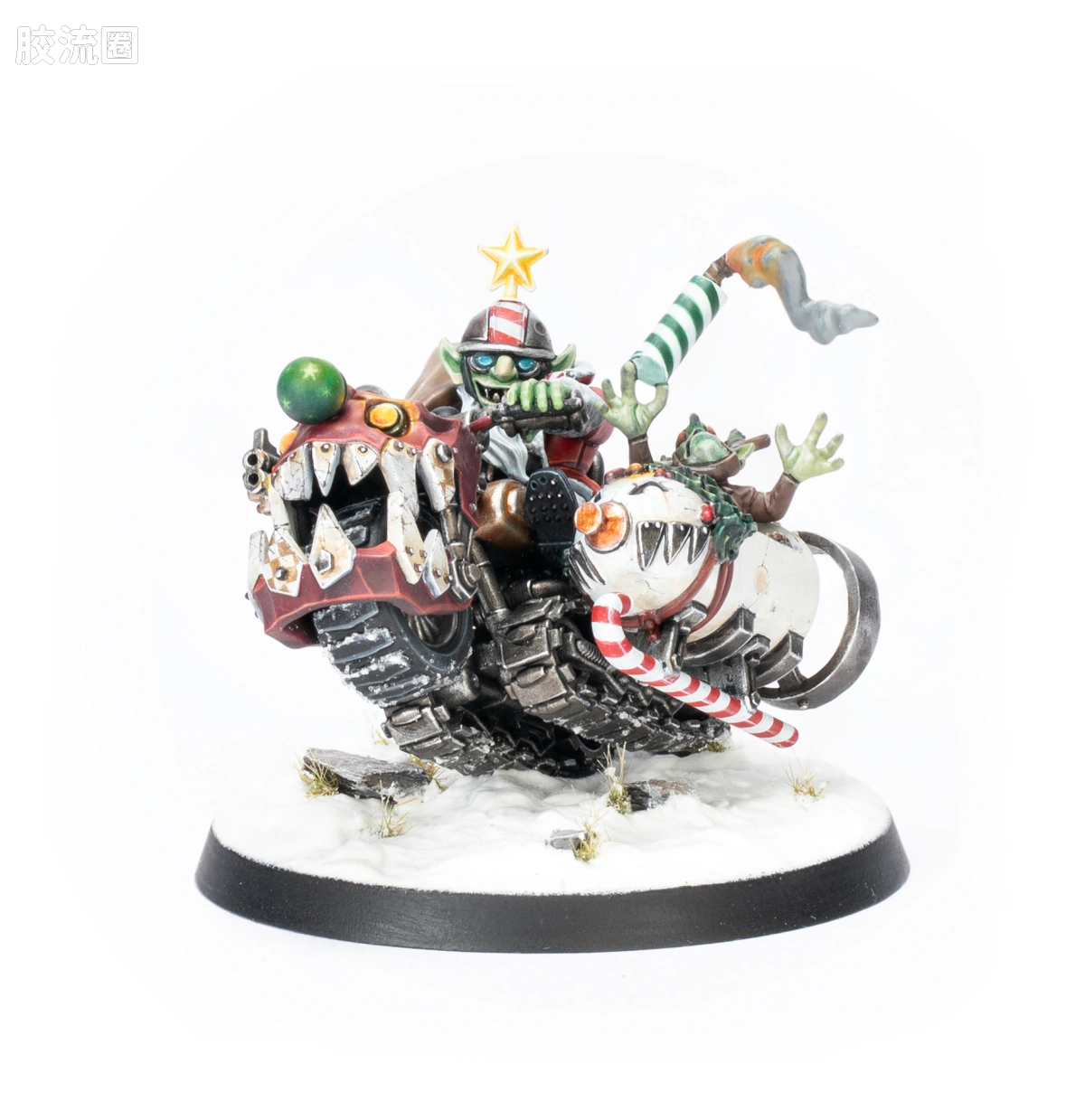 战锤40K Ork 欧克蛮人 11版 红地精的呲牙车 - 图片