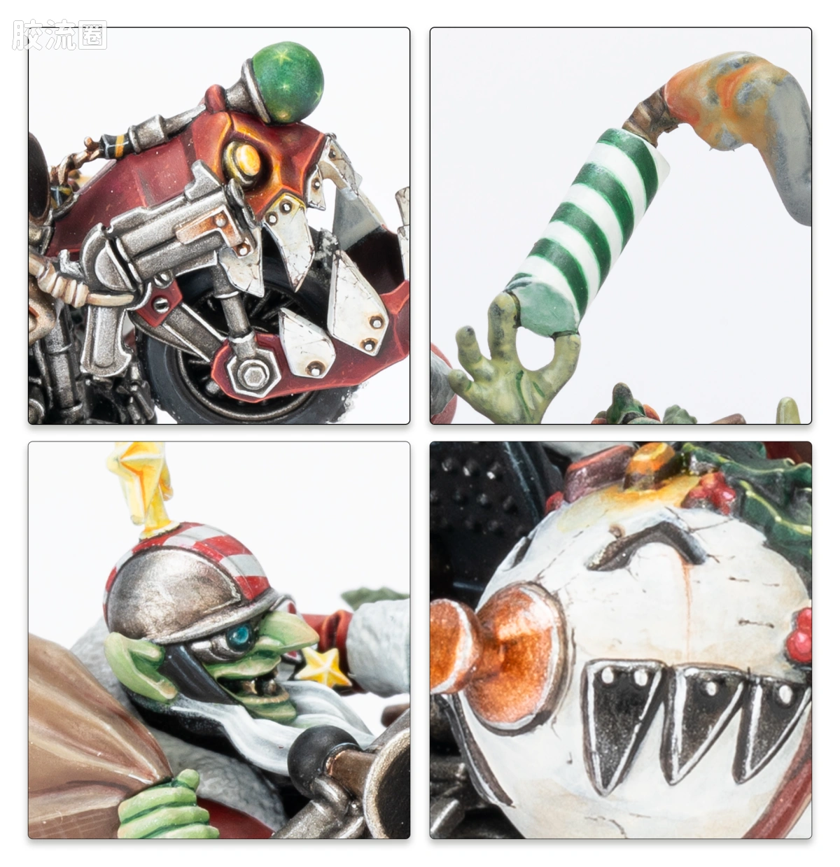 战锤40K Ork 欧克蛮人 11版 红地精的呲牙车 - 图片