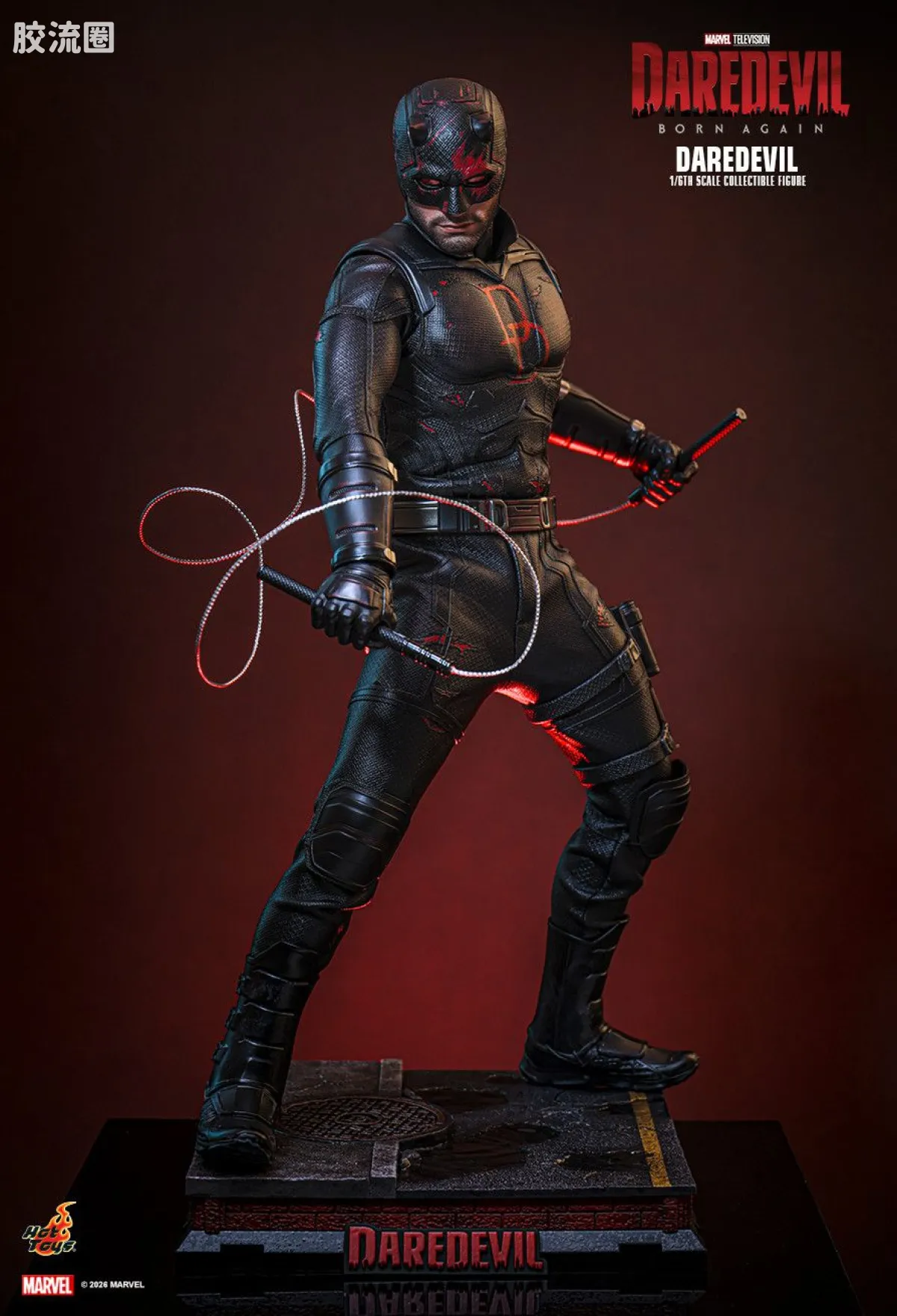 HT 1比6可动人偶 TMS系列 186《夜魔俠：重生》第2季 Daredevil 夜魔俠 - 图片