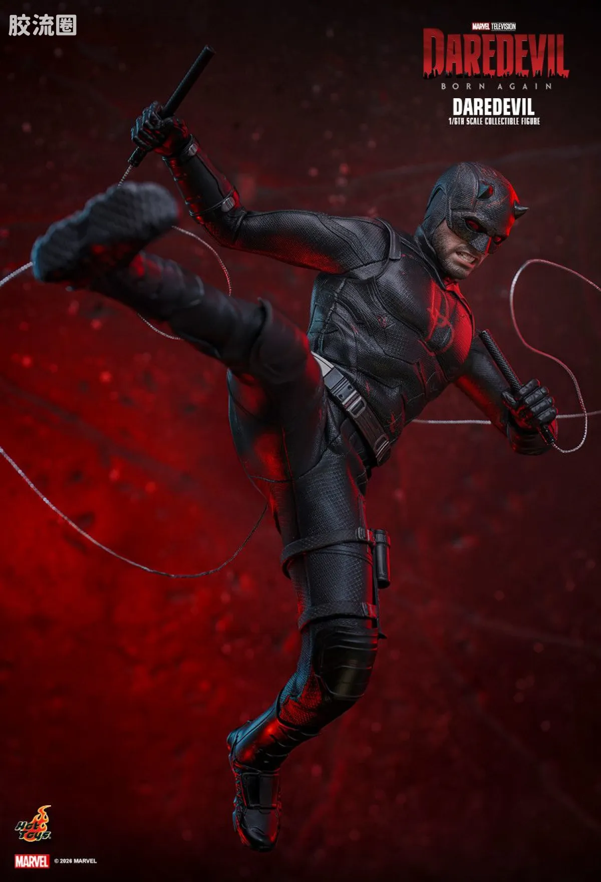 HT 1比6可动人偶 TMS系列 186《夜魔俠：重生》第2季 Daredevil 夜魔俠 - 图片