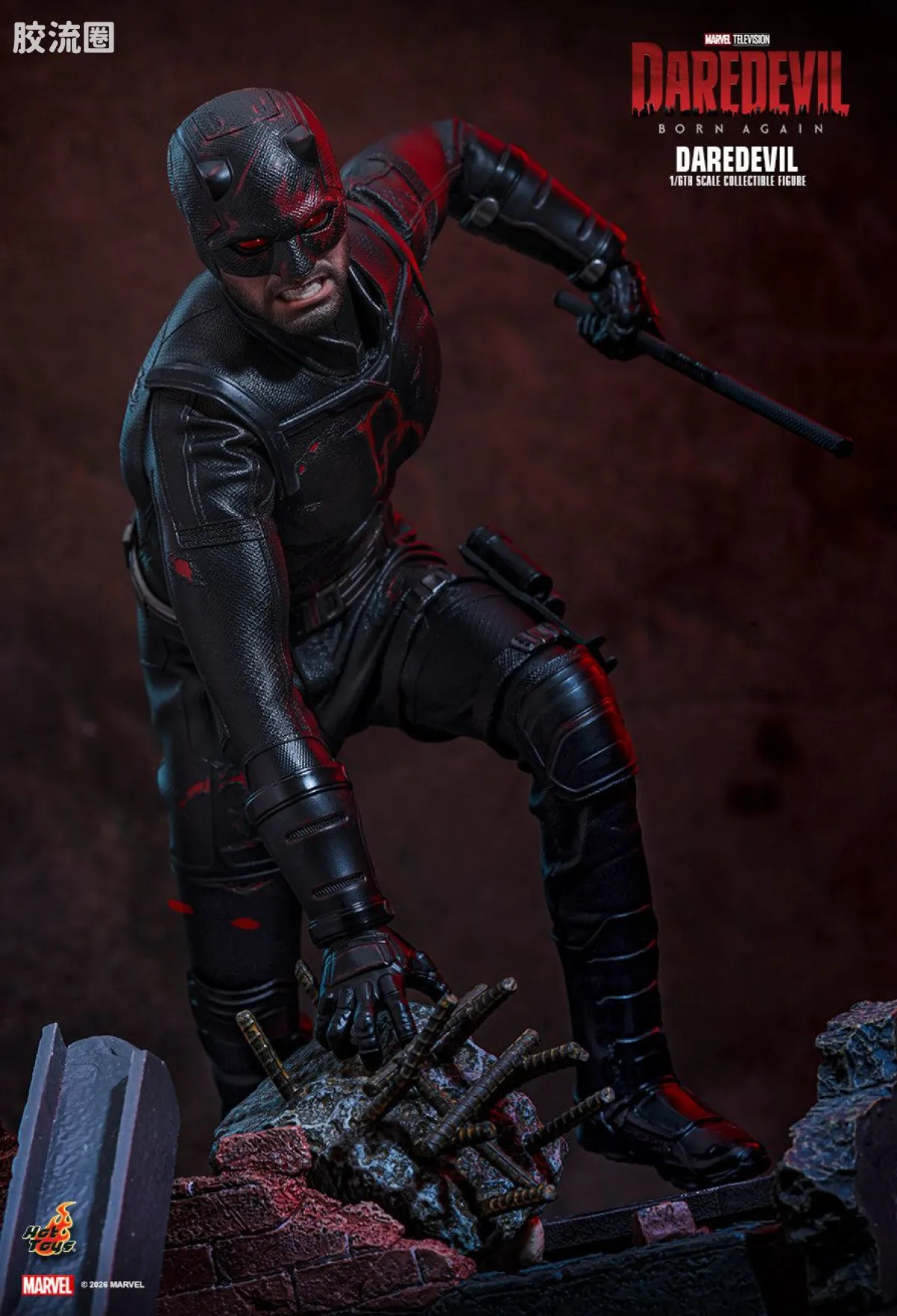 HT 1比6可动人偶 TMS系列 186《夜魔俠：重生》第2季 Daredevil 夜魔俠 - 图片