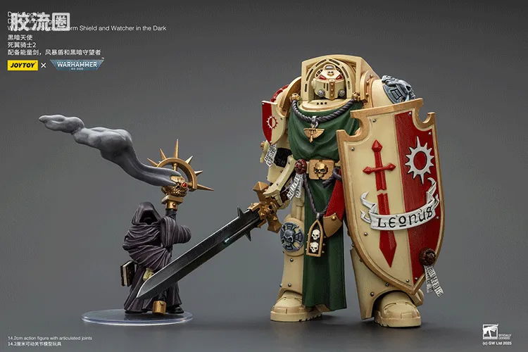 JOYTOY x 战锤40K 暗黑天使战团 暗黑天使 死翼骑士终结者 - 图片