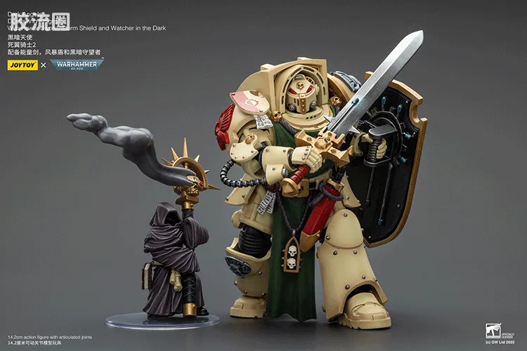 JOYTOY x 战锤40K 暗黑天使战团 暗黑天使 死翼骑士终结者 - 图片