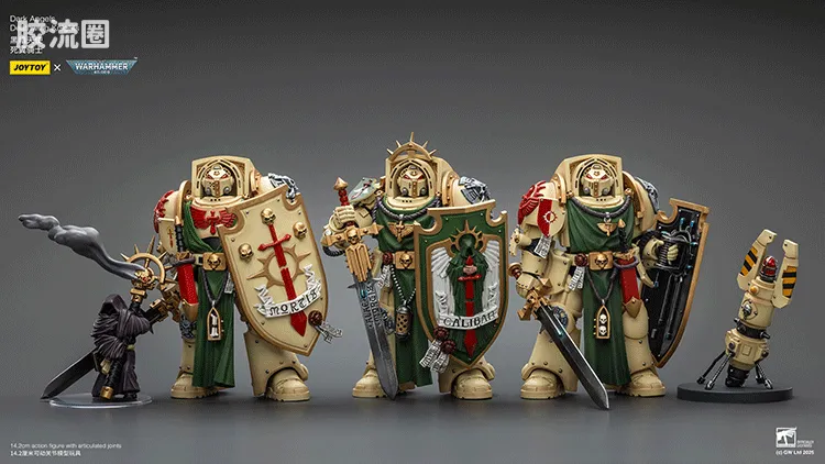 JOYTOY x 战锤40K 暗黑天使战团 暗黑天使 死翼骑士终结者 - 图片