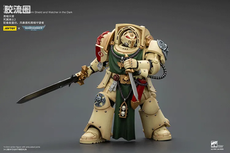 JOYTOY x 战锤40K 暗黑天使战团 暗黑天使 死翼骑士终结者 - 图片