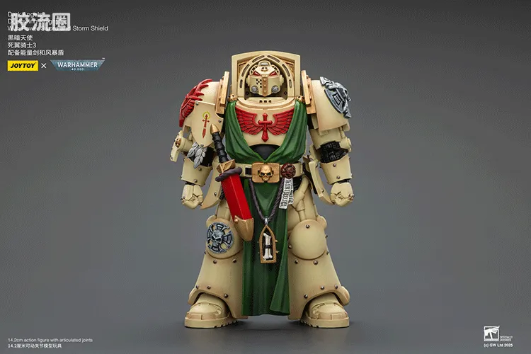 JOYTOY x 战锤40K 暗黑天使战团 暗黑天使 死翼骑士终结者 - 图片