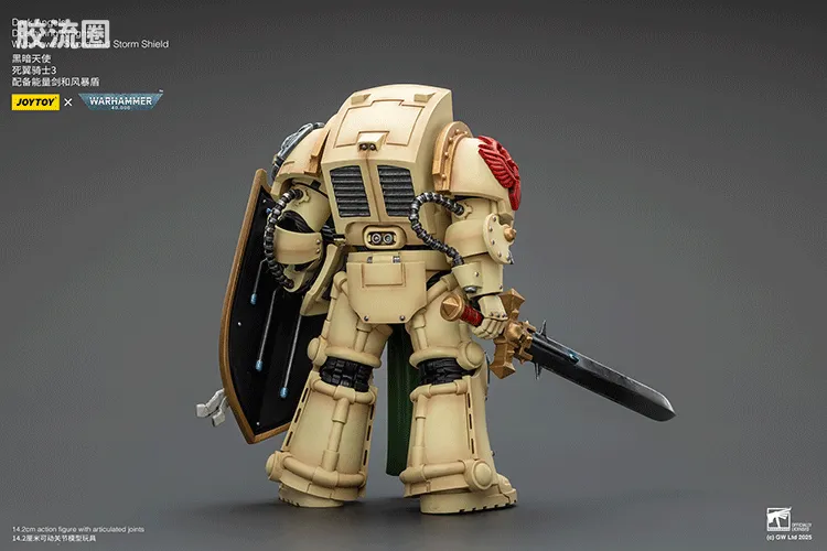 JOYTOY x 战锤40K 暗黑天使战团 暗黑天使 死翼骑士终结者 - 图片