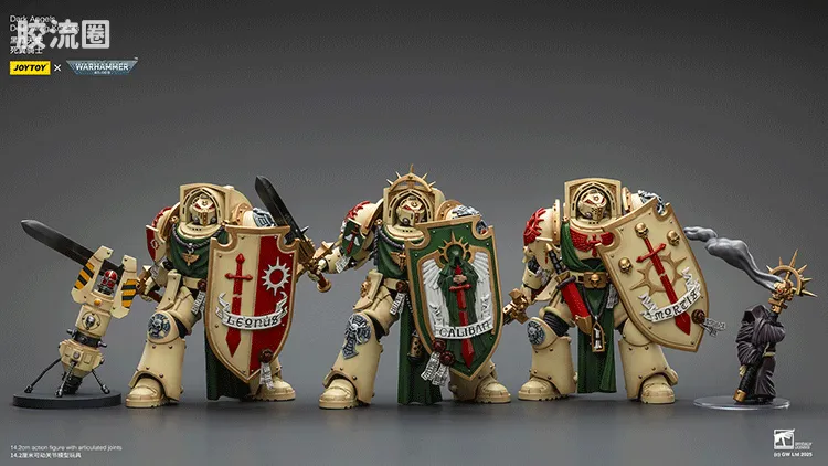 JOYTOY x 战锤40K 暗黑天使战团 暗黑天使 死翼骑士终结者 - 图片