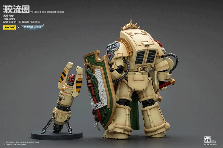 JOYTOY x 战锤40K 暗黑天使战团 暗黑天使 死翼骑士终结者 - 图片