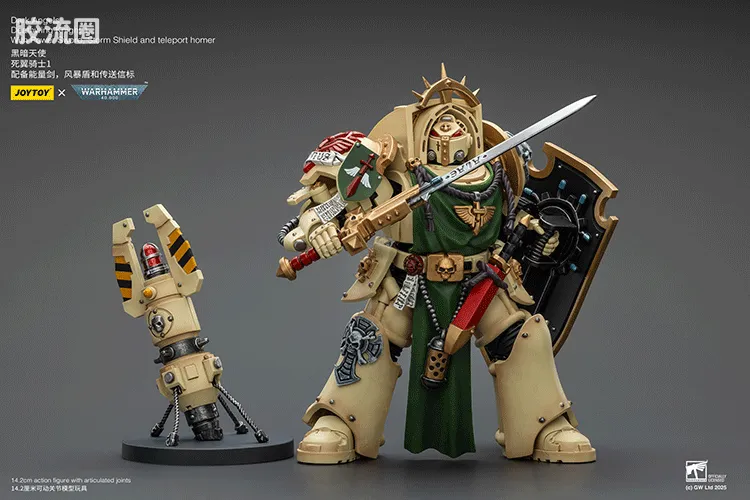 JOYTOY x 战锤40K 暗黑天使战团 暗黑天使 死翼骑士终结者 - 图片