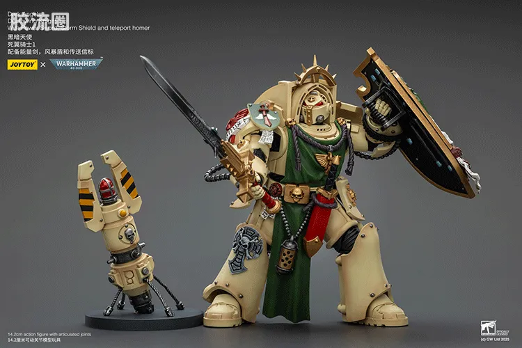 JOYTOY x 战锤40K 暗黑天使战团 暗黑天使 死翼骑士终结者 - 图片