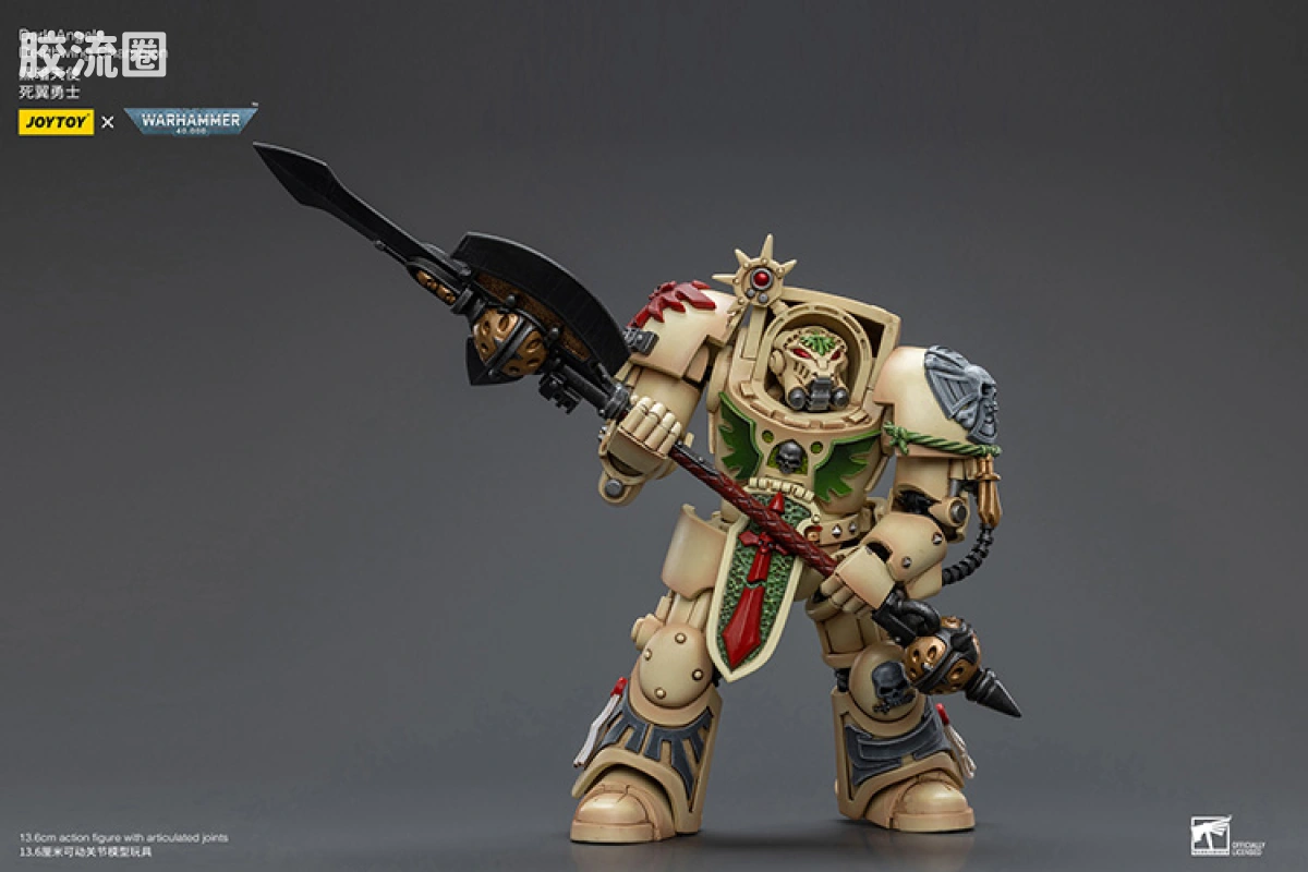 JOYTOY x 战锤40K 暗黑天使战团 暗黑天使死翼勇士 突击大师（动力剑） - 图片