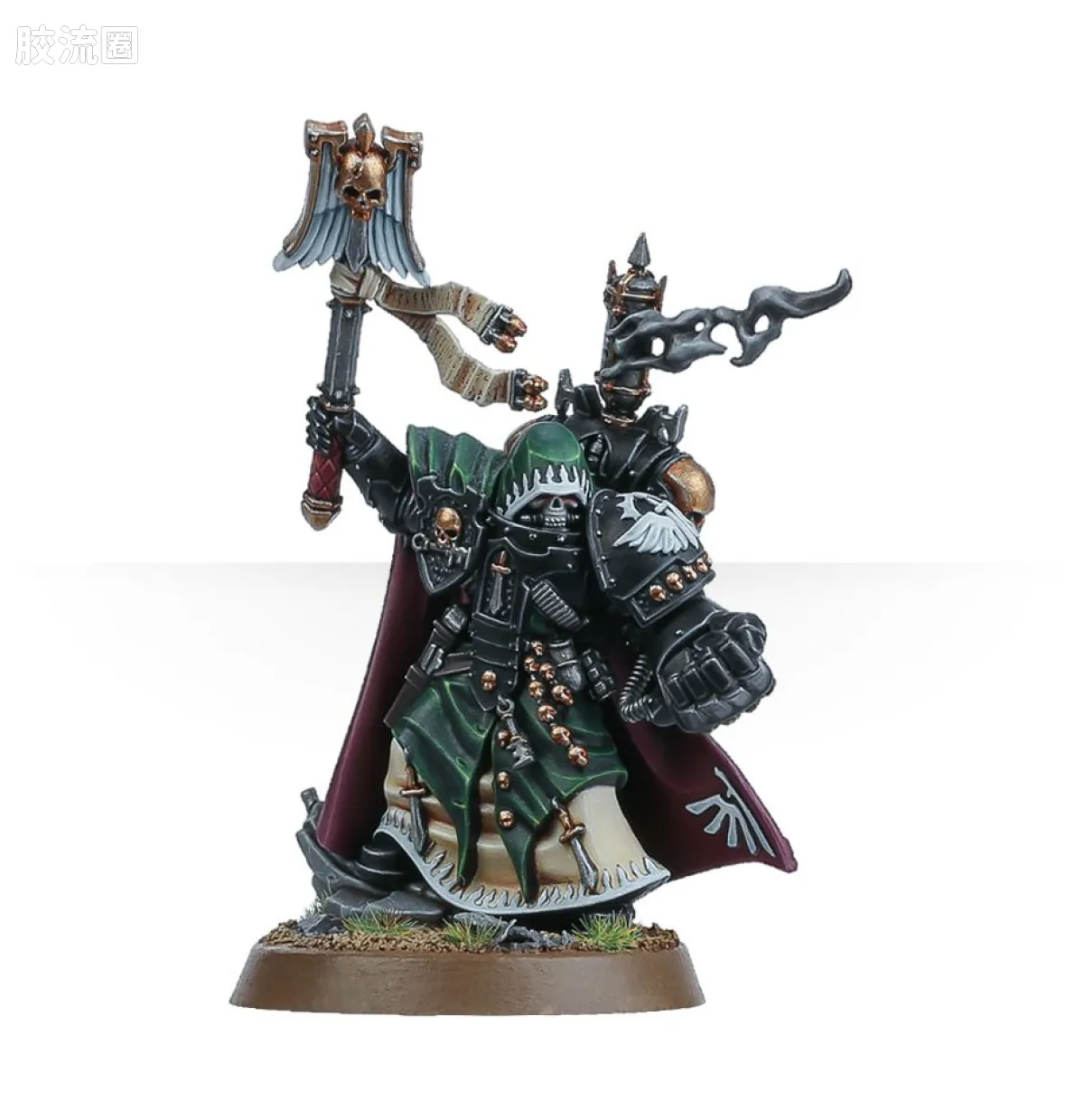 战锤40K Dark Angels 黑暗天使 7版 审讯者牧师 - 图片