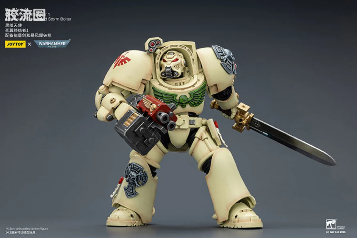 JOYTOY x 战锤40K 暗黑天使战团 暗黑天使 终结者小队 - 图片