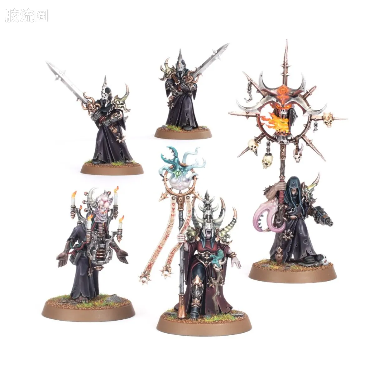 战锤40K Chaos Space Marines 混沌星际战士 9版 黑暗传教团 - 图片
